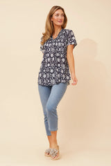 NAVY/WHITE